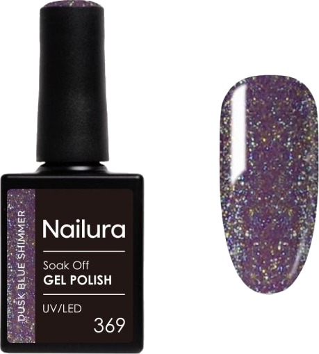 Nailura Gelpolish 369 – Dusk Blue Shimmer – 10 ml Nailura Gelpolish 369 – Dusk Blue Shimmer – 10 ml
