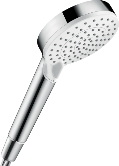 Hansgrohe Crometta Hånddusj Vario Green Green 6 l/min, Hvit/Krom