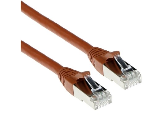Act Fb2230 30M Cat6a Sf/Utp (S-Ftp) Brun Nettverkskabel (Fb2230)