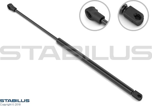 Gassfjær, bakrute STABILUS 934994