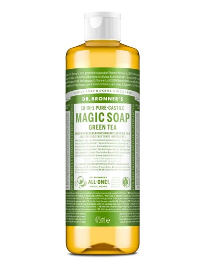 Dr. Bronner’s Green Tea Liquid Soap Nude 475 ML
