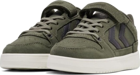 Hummel Sneaker St. Power Play Suede Dusty Olive (28)