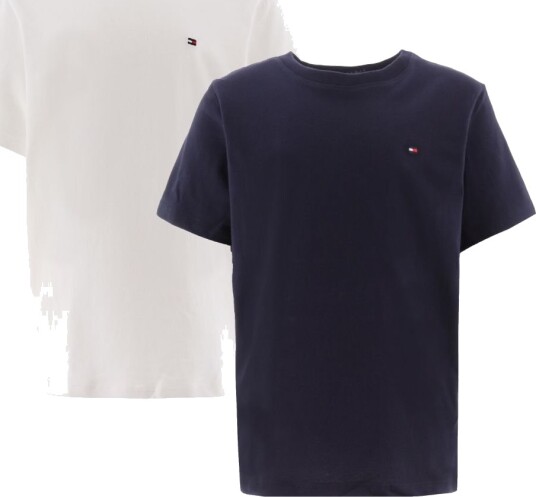 Tommy Hilfiger T-shirts 2-pak Desert Sky/White 10-12 år