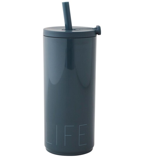 Design Letters Travel Life Straw Cup 500 ml