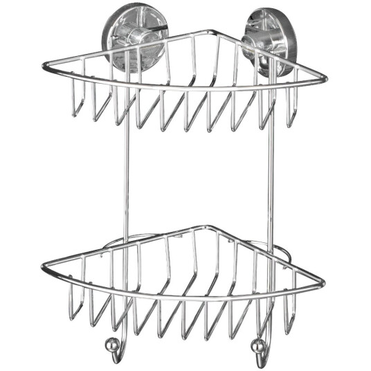 WENKO VACUUM-LOC DUSJHYLLE M/2 HYLLER HJØRNE WENKO VACUUM-LOC DUSJHYLLE M/2 HYLLER HJØRNE