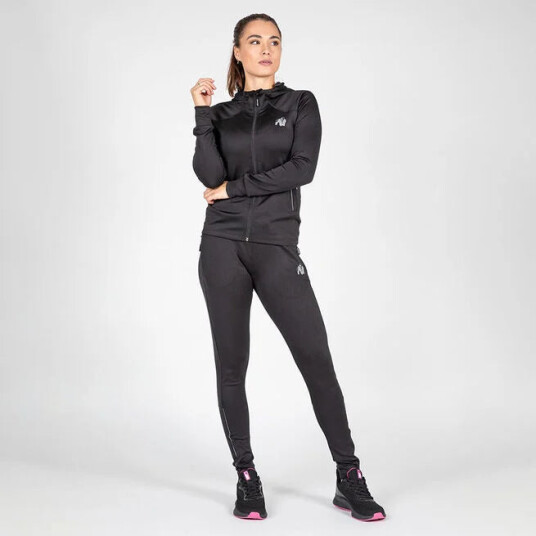 Halsey Track Pants, Black Svart Large
