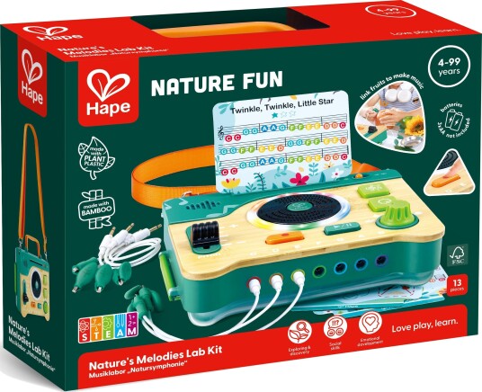 Hape Nature's Melodies Lab Kit Multi/patterned One Size