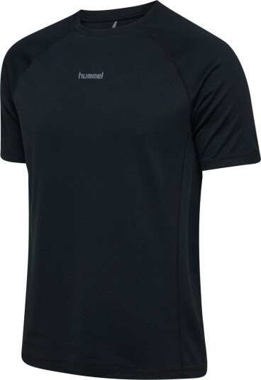 Hummel Momentum T Shirt Short Sleeve Sort L
