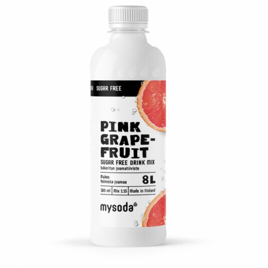 Mysoda Pink Grapefruit Sugar Free 500 ml Ger 8L dryck
