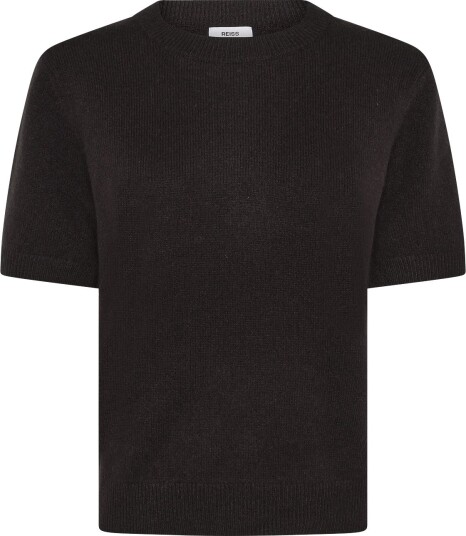 Reiss Stevie Cashmere T Shirt GRAPE BURGUNDY L Reiss Stevie Cashmere T Shirt GRAPE BURGUNDY L