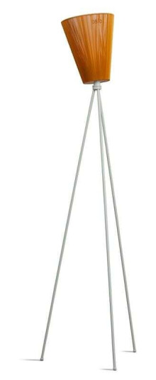 Northern Oslo Wood Gulvlampe Light Grey/Caramel