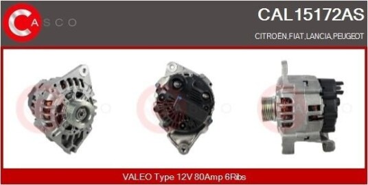 Dynamo CASCO CAL15172AS