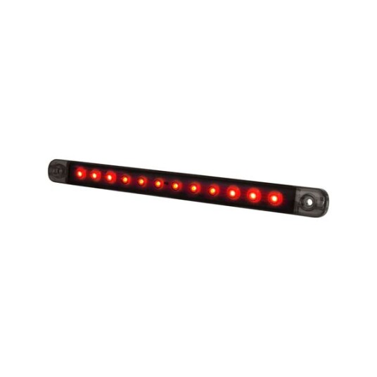 Bak  og bremselys Strands Dark Knight Slim Tail / Brake 12LED   12/24V / 3.5W / 238 mm