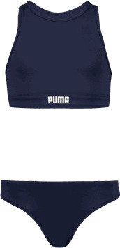 Puma Swim Girls Racerback Bikini Set 1P bikini junior Blå 128 Puma Swim Girls Racerback Bikini Set 1P bikini junior Blå 128