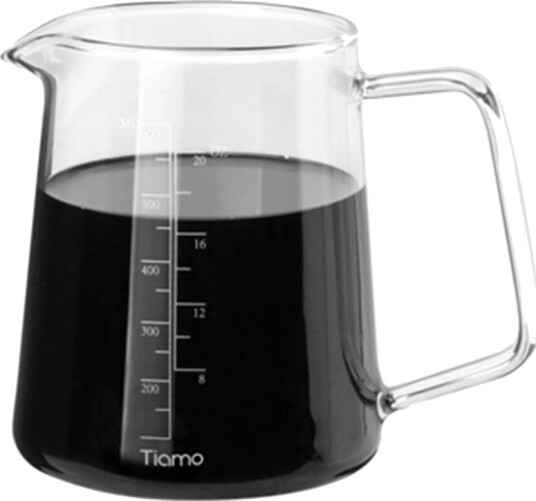 Tiamo Glass Coffee Server - 600ml Tiamo Glass Coffee Server - 600ml