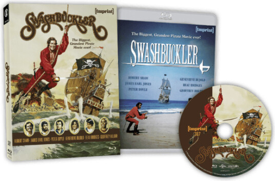 Swashbuckler 1976 / Karibiens vågehals Bluray