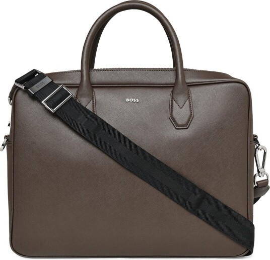 BOSS Northon_Doc. Case DARK BROWN One Size
