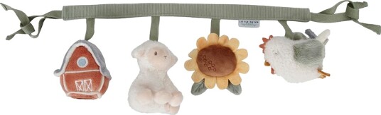 Little Dutch Barnevognskæde Little Farm Green One Size 14 Cm