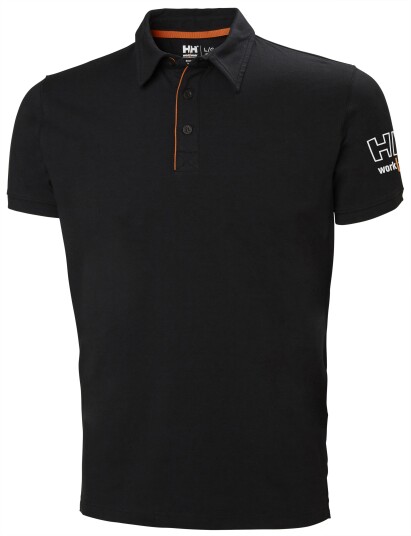 Helly Hansen Workwear Kensington 79241_990 Pikéskjorte Svart Klær