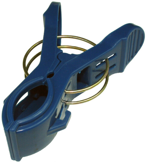 Klesklyper for 32 mm rekke 4 pakning