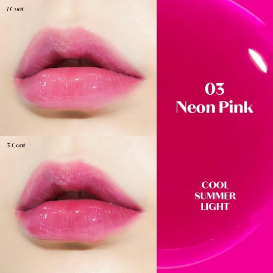 Etude Dear Darling Oil Tint #3 Neon Pink