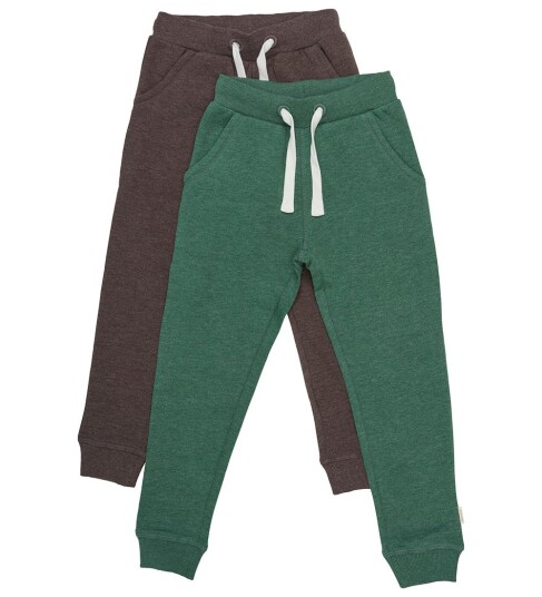 Minymo Basic 36 -Sweat Pant (2-Pack) - Multi/patterned - 122 Minymo Basic 36 -Sweat Pant (2-Pack) - Multi/patterned - 122