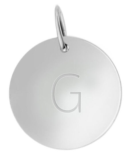 Pan Jewelry, Anheng i sølv med bokstav G Pan Jewelry, Anheng i sølv med bokstav G