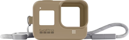 GoPro silikondeksel + halssnor (sand) GoPro silikondeksel + halssnor (sand)