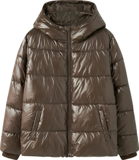 LMTD Nlnmayar Puffer Jacket Noos Brown 134 140