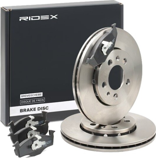 Bremseskiver og -klosser RIDEX 3405B1019