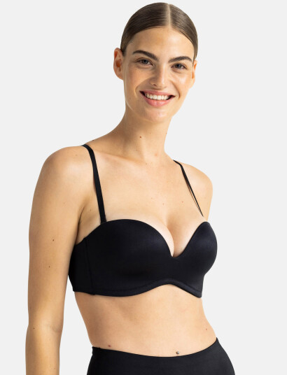 Dorina Sublime Sculpt Bandeau Black E x 85