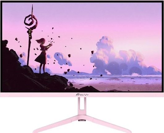 Arozzi Nova 24" FHD Gaming Skjerm 200Hz IPS Rosa Arozzi Nova 24" FHD Gaming Skjerm 200Hz IPS Rosa