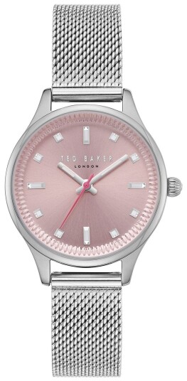 Ted Baker Dameklokke TE50650001 Classic Rosa/Stål Ø32 mm