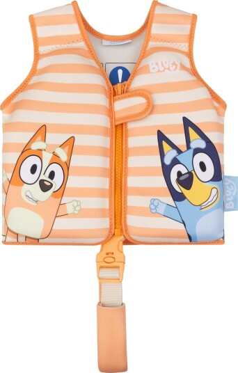 Swim Essentials Swimming Vest 15 18 Kg Bluey Orange ONE SIZE Swim Essentials Swimming Vest 15 18 Kg Bluey Orange ONE SIZE