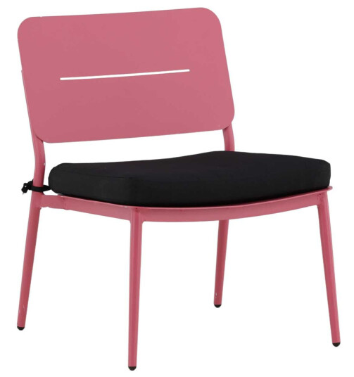 Venture Design Lina lenestol Rosa/svart Rosa