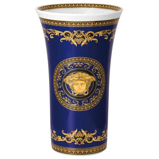 Versace Medusa Blue vase Stor