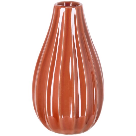 VEGA Vase Alarika; 7.7x14 cm (ØxH); Oransje; 2 Stykk / Forpakning