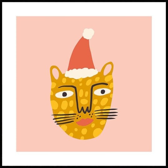 Happychristmasno33 Plakat Plakat / 70x70cm