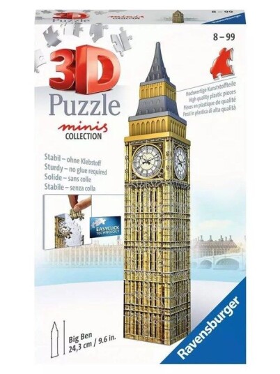Ravensburger Mini Big Ben 3D Puzzle 3D Puslespill