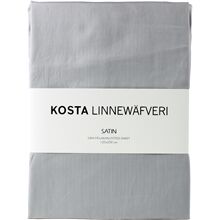 Kosta Linnewäfveri Satin Dra-på-laken 120x200 Light Grey