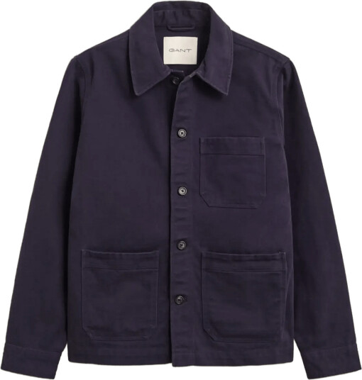 Gant Twill Overshirt Navy XXL