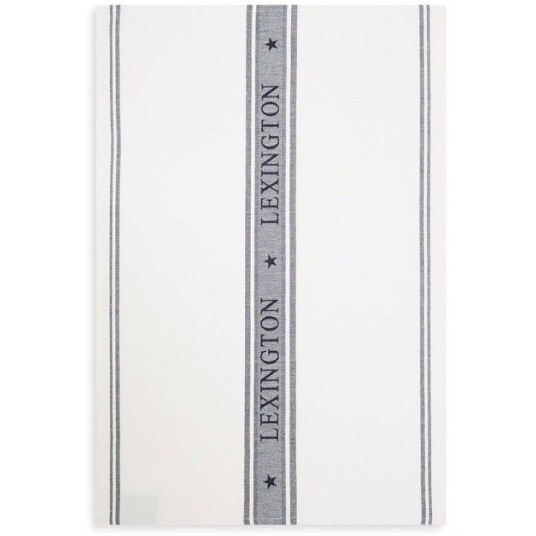 Lexington Icons Cotton Jacquard Star Kjøkkenhåndkle 50x70 cm Hvit