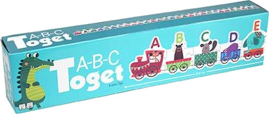 Barbo Toys Animal Learning ABC Train DK