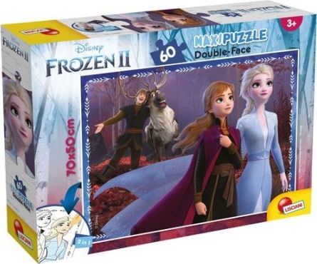 Double-sided Maxi puzzle 60 pieces Frozen II. 2 82162 LISCIANI
