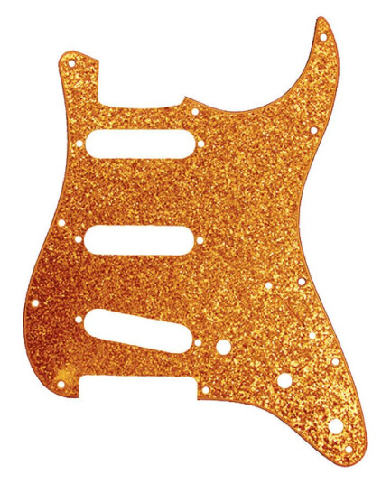 D'Andrea St-Style Sss Pickguard Gold Sparkle D'Andrea St-Style Sss Pickguard Gold Sparkle