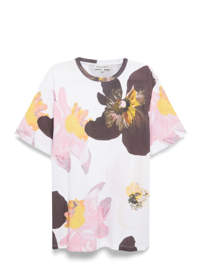 STINE GOYA 2243 Light Jersey, Short Sleeve T-S - White - S
