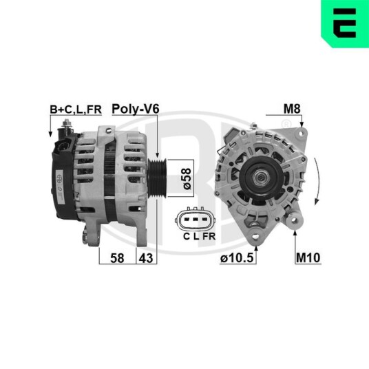 Dynamo ERA 209641A