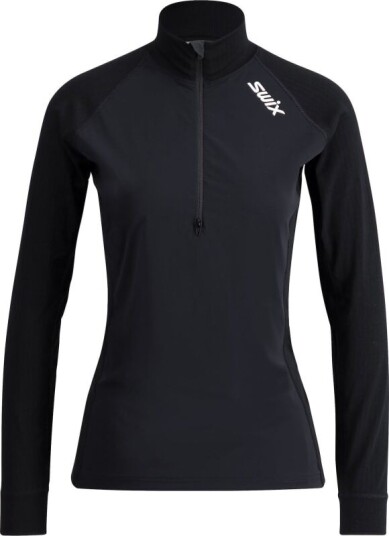 Swix Women's RaceX Classic Wind Half Zip L, Black