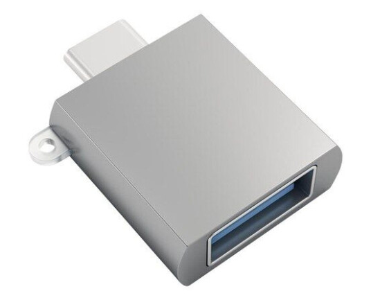 Satechi USB-C til USB-A 3.1 Adapter i Romgrå
