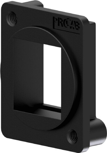 Av-Adapter Procab Procab Vdk10/B Keystone Størrelse D Sort